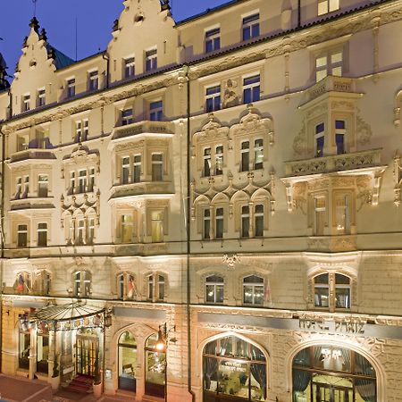 Hotel Paris Prag Exteriör bild The hotel in 2012